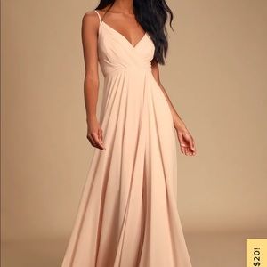 Lulus Maxi Dress-Worn Once